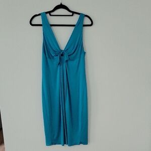 BCBGMaxAzria Teal Elegance Dress Medium